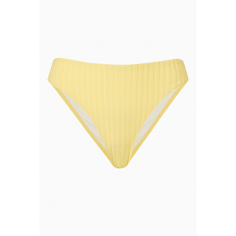 Solid & Striped - Brody Bikini Briefs in Ribbed Knit