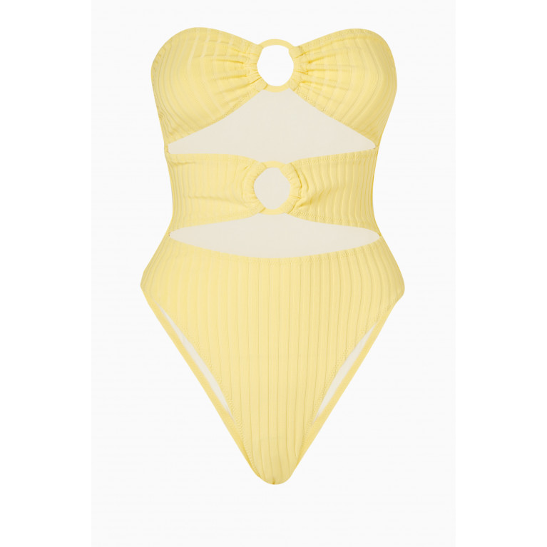 Solid & Striped - Ariana Swimsuit in Ribbed Knit
