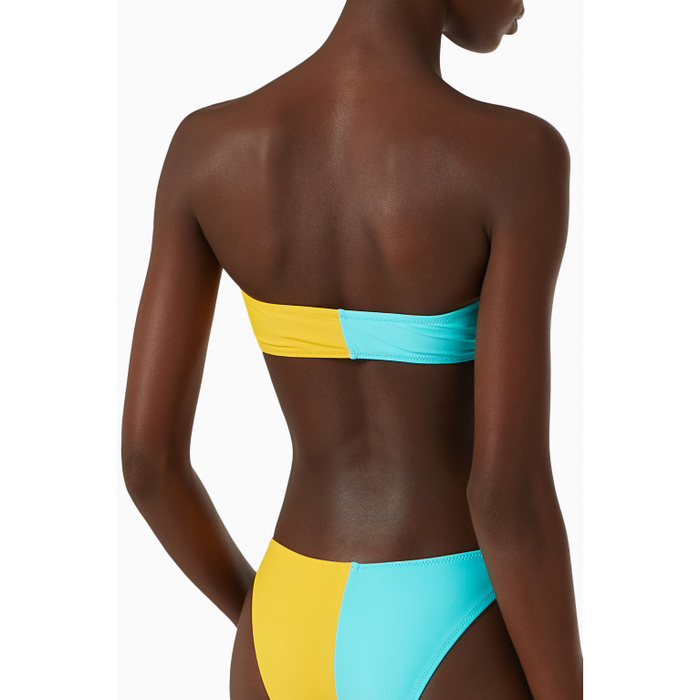 Solid & Striped - The Tati Bikini Top in Stretch Nylon