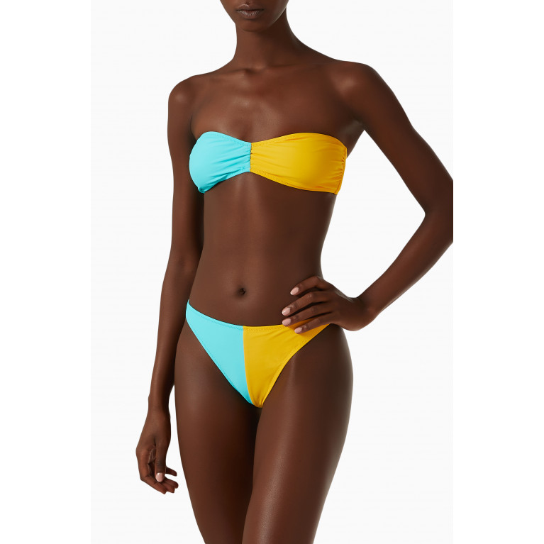 Solid & Striped - The Tati Bikini Top in Stretch Nylon
