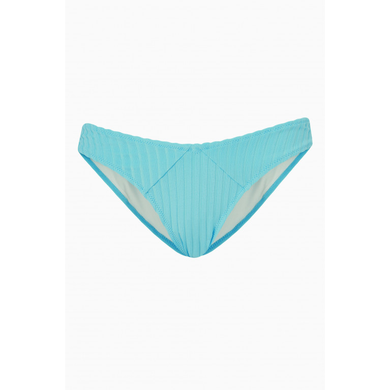 Solid & Striped - The Alexia Bikini Briefs in Rib-knit Nylon