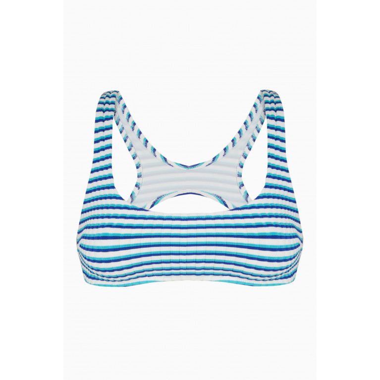 Solid & Striped - Jayden Bikini Top in Ribbed Knit