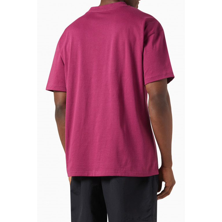 Nike - ACG Logo-embroidered T-shirt in Recycled Jersey Purple