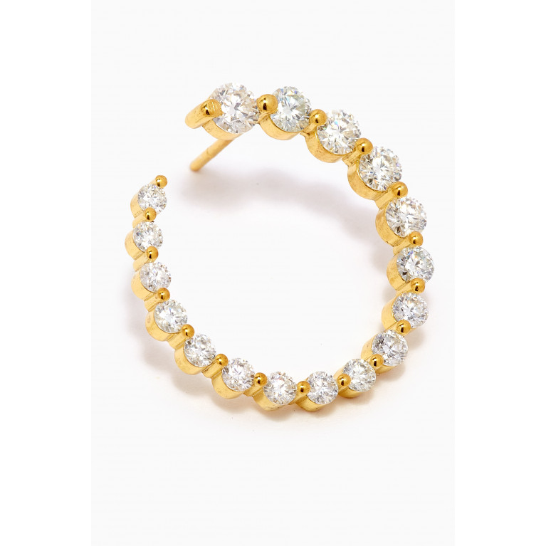 AQ by Aquae Jewels - Imperial Earrings in Gold Vermeil