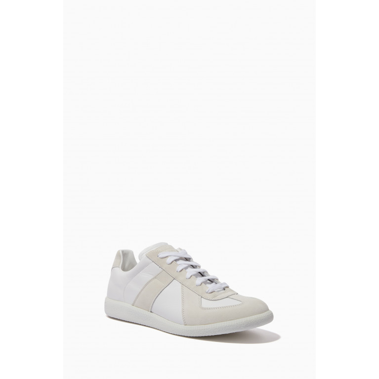 Maison Margiela - Replica Low-top Sneakers in Leather & Suede
