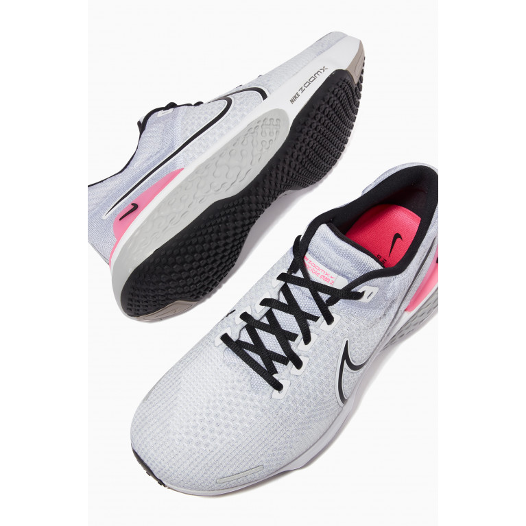 Nike Running - ZoomX Invincible Run Flyknit 2 Sneakers Grey