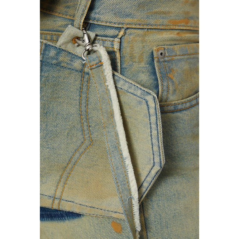 Maison Margiela - Dirty Wash Straight-leg Jeans in Denim