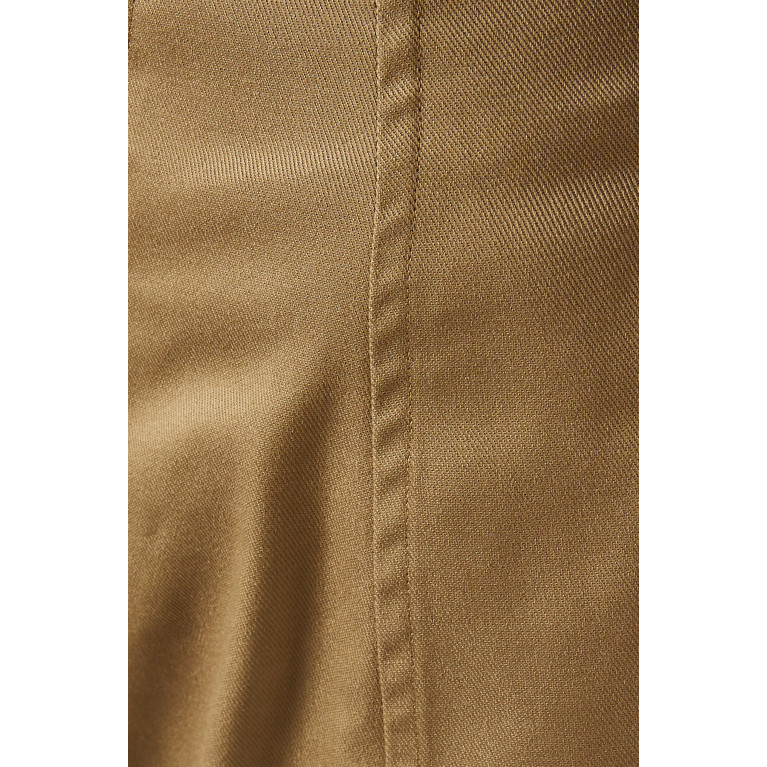 Maison Margiela - Gathered Pants in Cotton-blend Twill