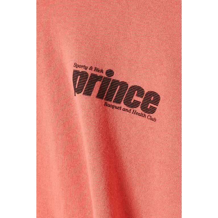 Sporty & Rich - Prince Sporty Hoodie in Cotton