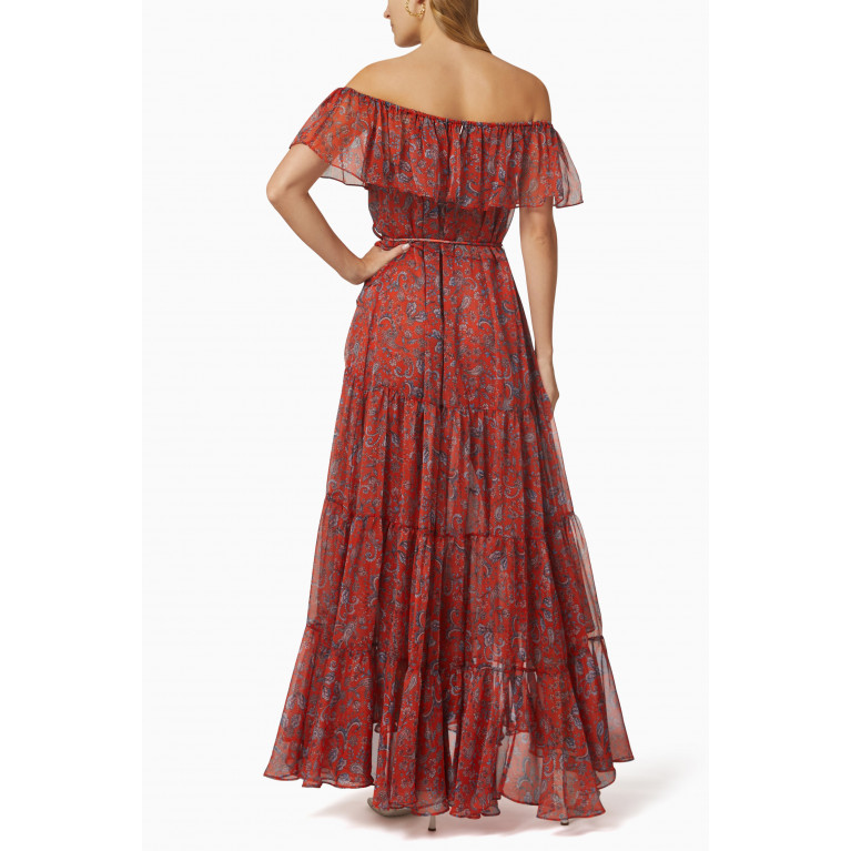 MISA - Kiera Printed Dress