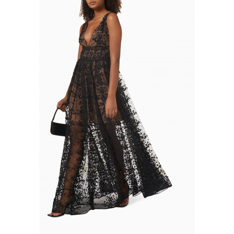 Bronx and Banco - Megan Maxi Dress in Lace