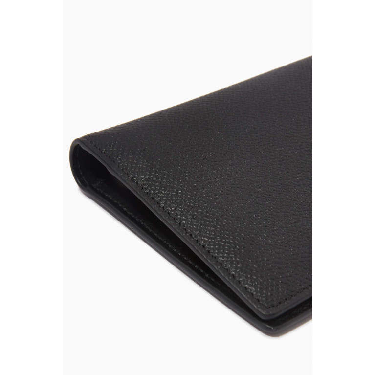 Maison Margiela - Long Bi-fold Wallet in Textured Leather