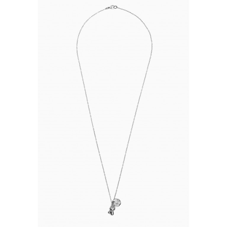 The Monotype - The Diego Necklace in Silver Plating