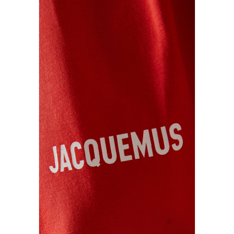 Jacquemus - Logo T-shirt in Cotton-jersey Red