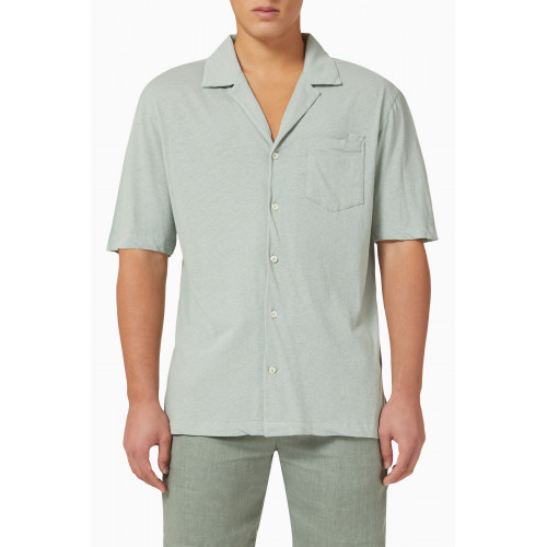 Frescobol Carioca - Angelo Shirt in Linen Jersey
