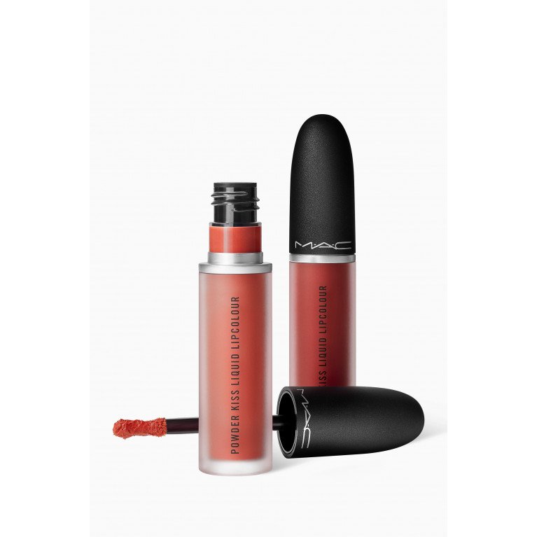 MAC Cosmetics - Orange Kiss It Twice Powder Kiss Liquid Duo