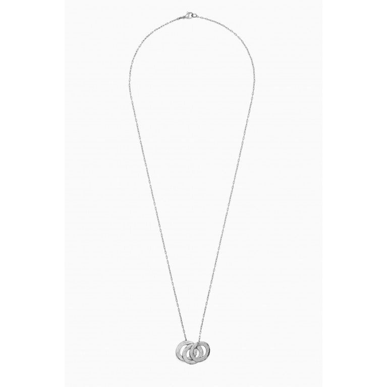 The Monotype - The Vincent Necklace in Silver Plating