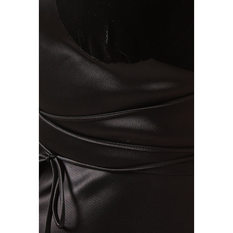 Nafsika Skourti - Eclipse Midi Dress in Satin