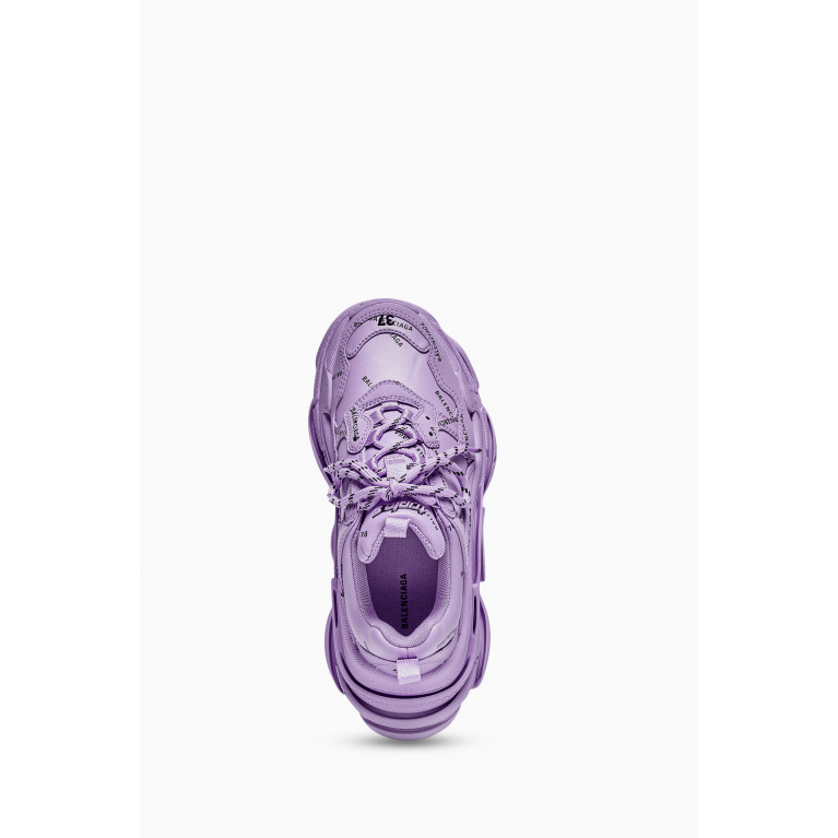 Balenciaga - Triple S All-over Logo Sneakers in Double Foam & Mesh