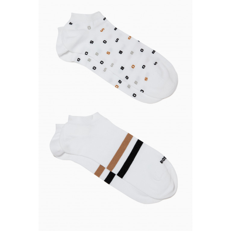 Boss - Ankle Socks in Cotton, Set of 2