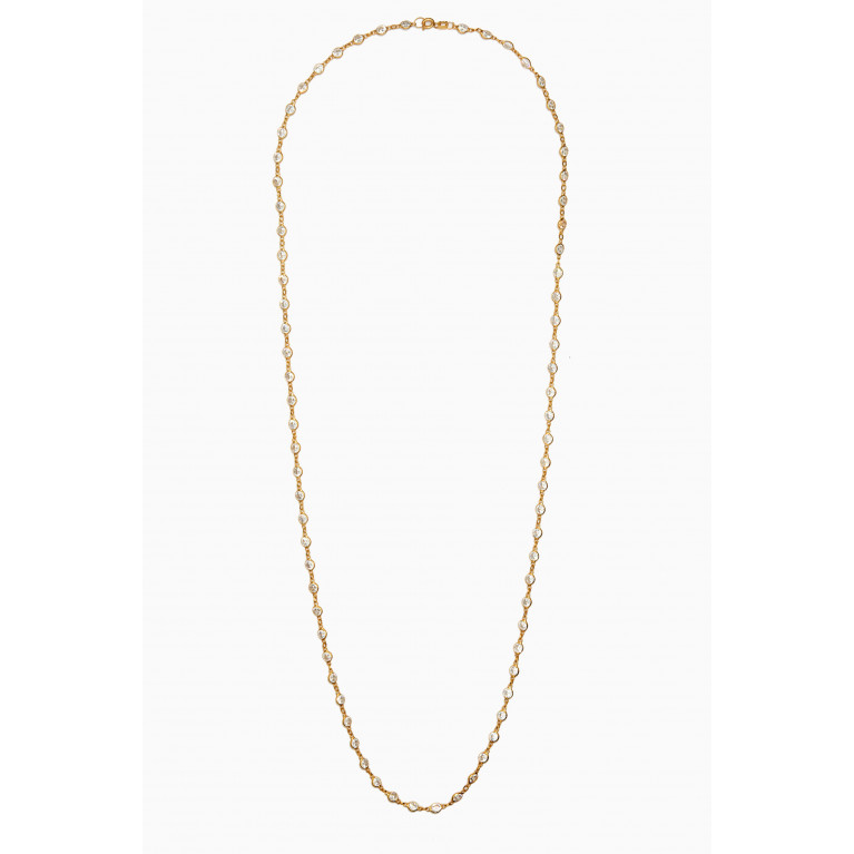 The Jewels Jar - Cora Necklace in 18kt Gold-plated Sterling Silver