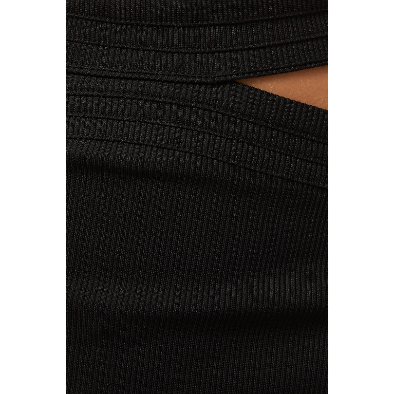 Christopher Esber - Multi Bind Column Skirt in Ribbed Knit
