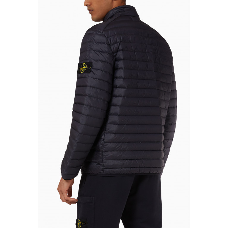 Stone Island - Real Down Jacket in Quilted Nylon