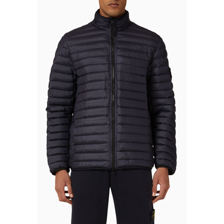 Stone Island - Real Down Jacket in Quilted Nylon
