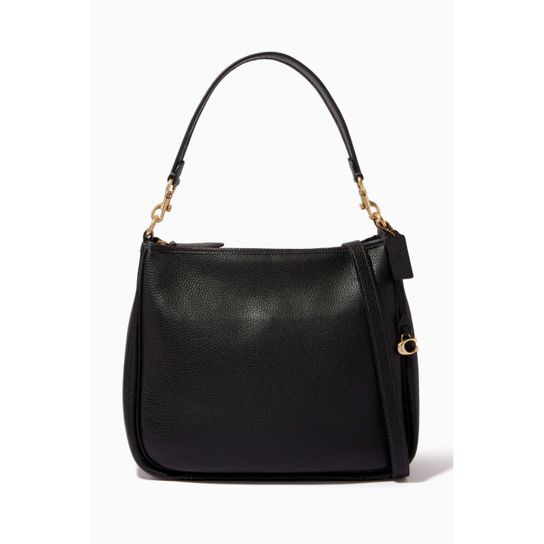 Coach - Cary Shoulder Bag in Pebbled Leather Black