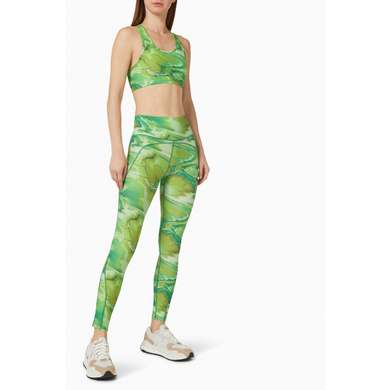 7 DAYS ACTIVE - Rivet 7/8 Leggings in Recycled Stretch-jersey