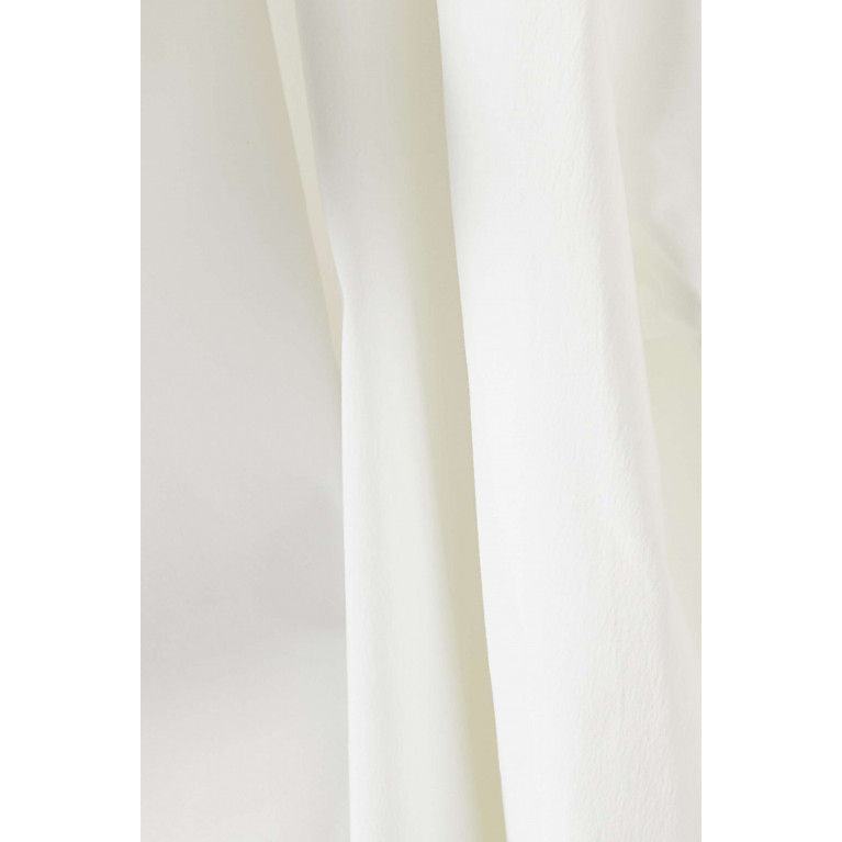 PIECE OF WHITE - Thea Shirt in Stretch Cotton-blend