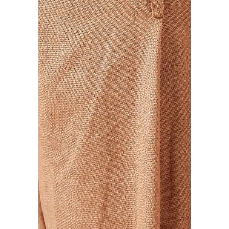 Faithfull The Brand - El Toro Pants in Linen Brown