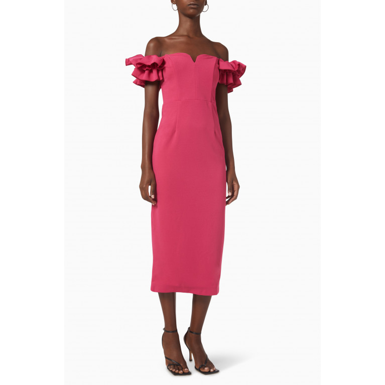 Elliatt - Creole Midi Dress Pink