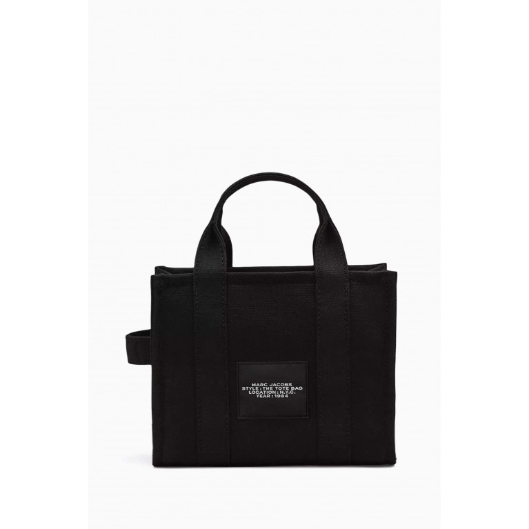 Marc Jacobs - The Medium Tote Bag in Cotton Canvas Black