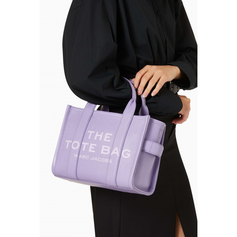 Marc Jacobs - The Small Tote Bag in Leather Purple