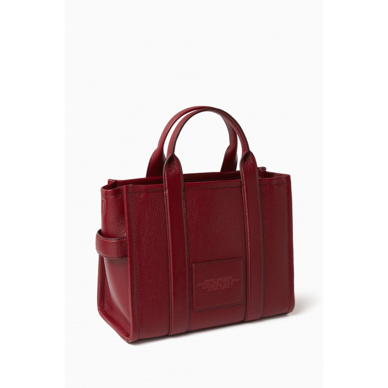 Marc Jacobs - The Medium Traveler Tote Bag in Cow Leather Burgundy