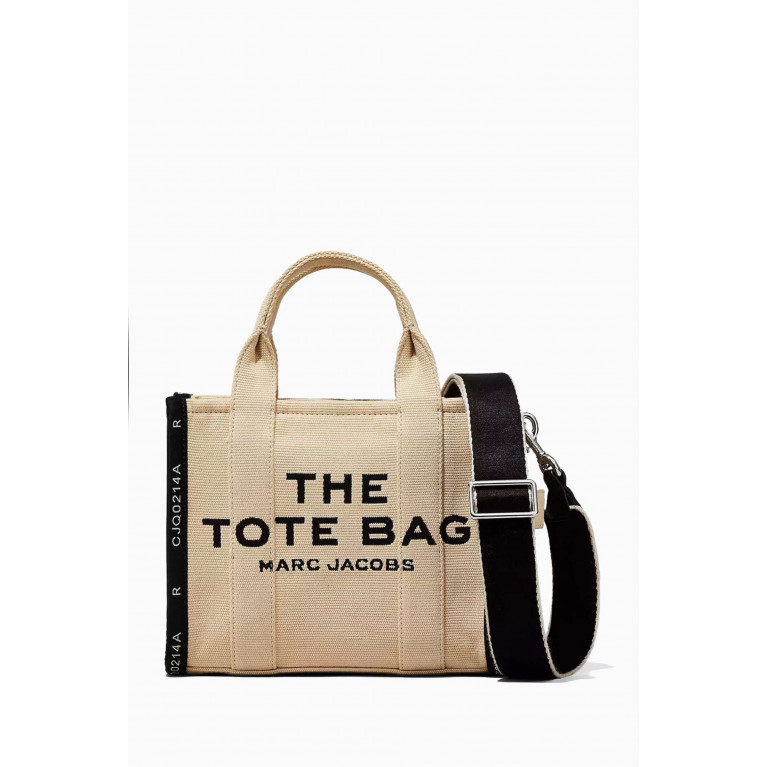 Marc Jacobs - The Small Tote Bag in Cotton Canvas Neutral