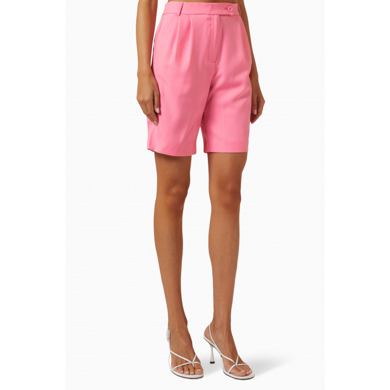 The Giving Movement - Re-form Tailored Shorts Pink