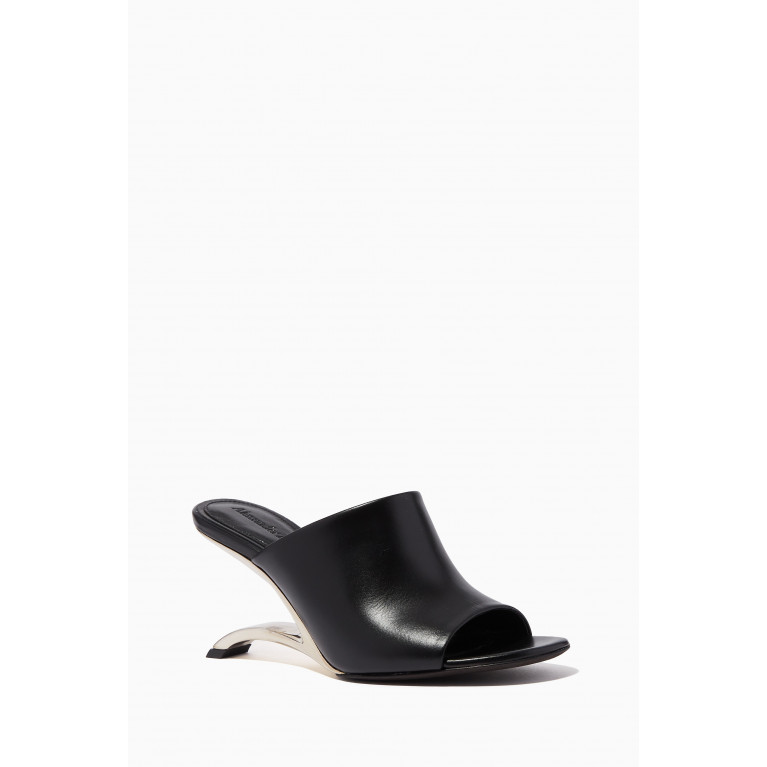 Alexander McQueen - Arc 75 Mules in Leather