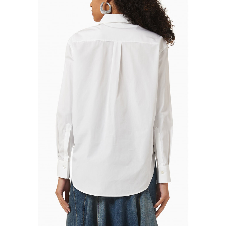 Alexander McQueen - Oversized Shirt in Cotton-poplin