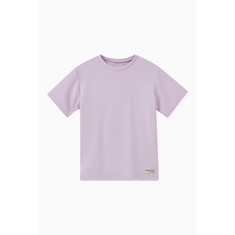The Giving Movement - Oversized T-shirt in Recycled Blend Purple