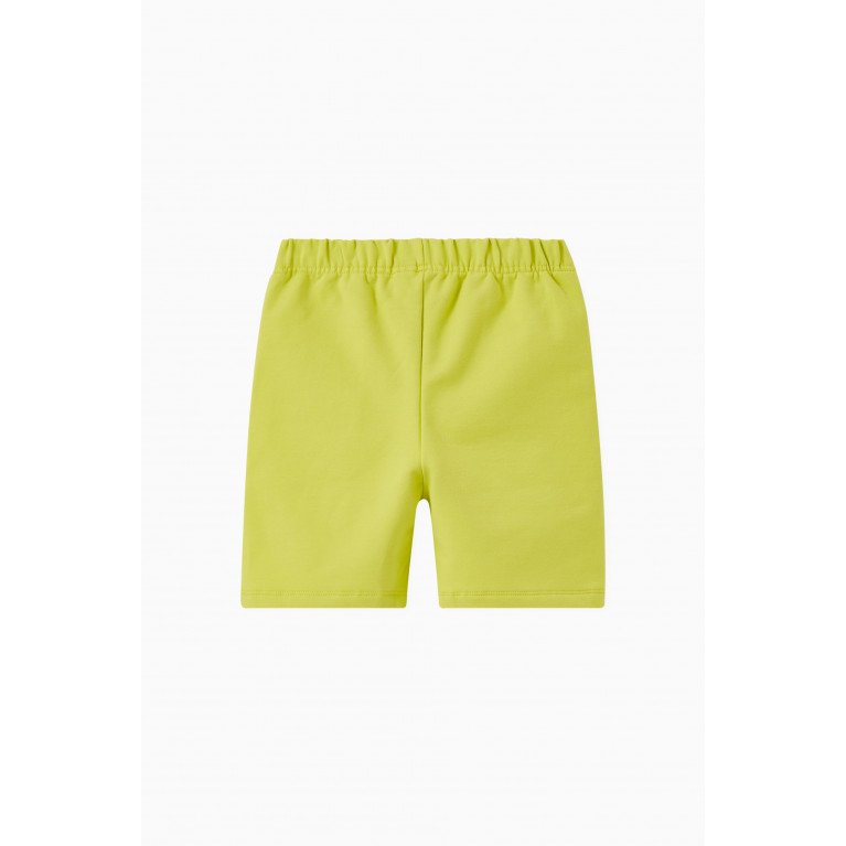 The Giving Movement - Logo Lounge Shorts in Organic Cotton Yellow