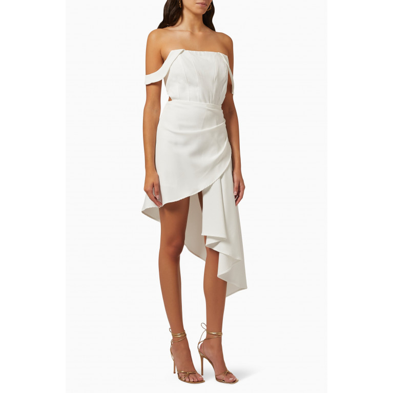 NASS - Off-shoulder Dress White