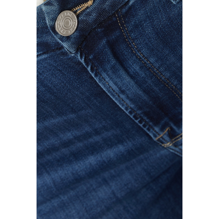 Frame - Le Crop Mini Boot Jeans in Denim