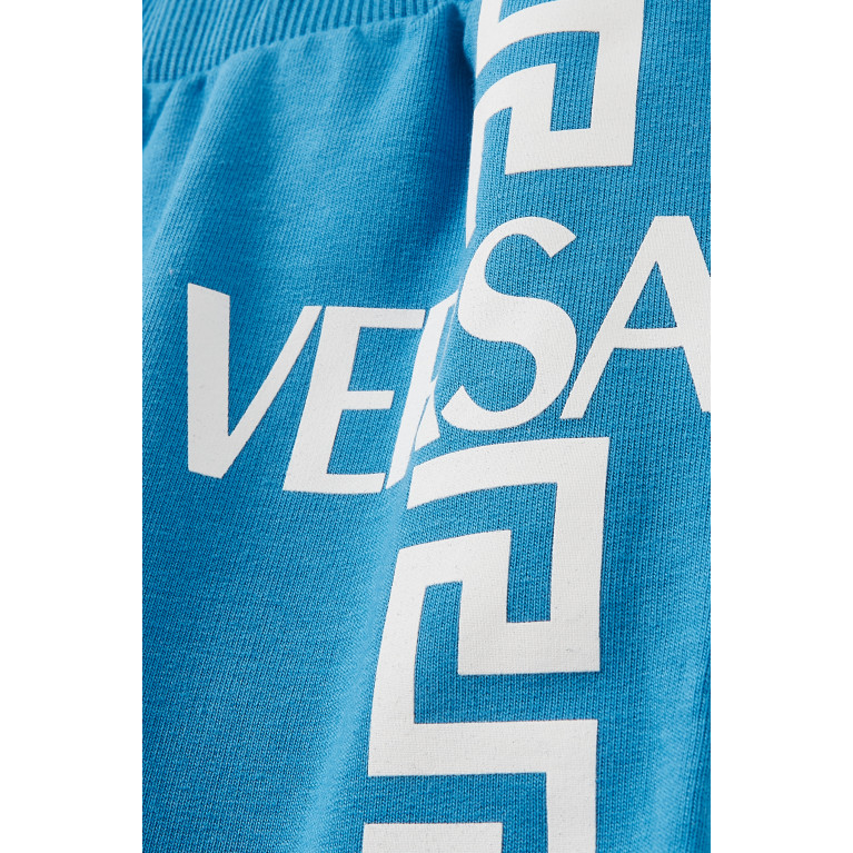 Versace - Greca Logo Shorts in Cotton