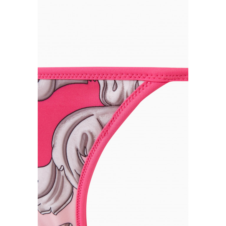 Versace - Baroque Print Reversible Bikini Bottoms