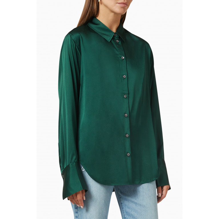 Frame - The Standard Shirt in Silk
