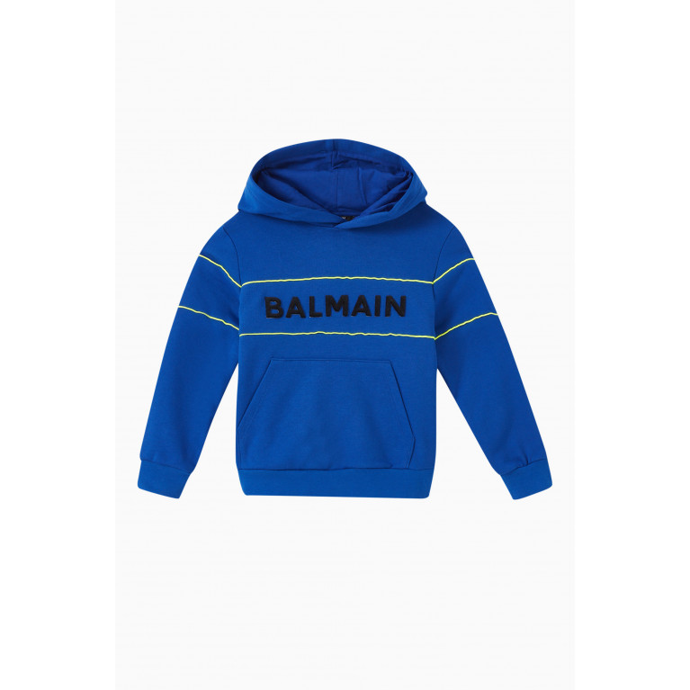 Balmain - Logo Hoodie in Cotton