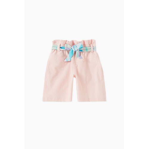 Emilio Pucci - Abstract Corduroy Shorts in Cotton