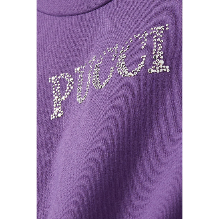Emilio Pucci - Ruffle Hem T-shirt in Cotton